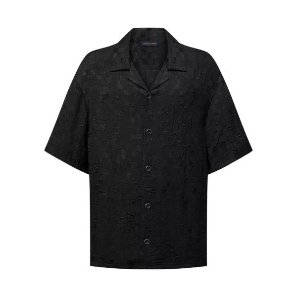 LV Graphic Jacquard Short-Sleeved Shirt - LRT58