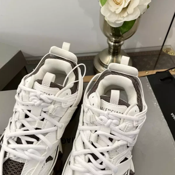 Balenciaga Track Sneakers White Brown - RBS109