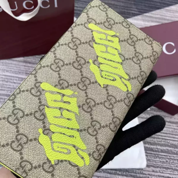 GG Monogram Zip Around Wallet With Print - RW13