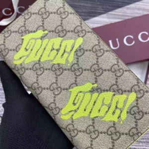 GG Monogram Zip Around Wallet With Print - RW13