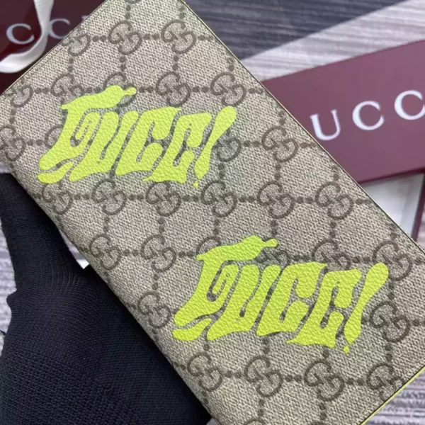 GG Monogram Zip Around Wallet With Print - RW13