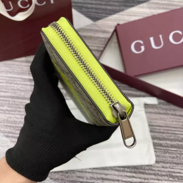 GG Monogram Zip Around Wallet With Print - RW13