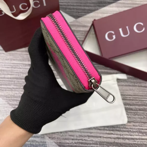 GG Monogram Zip Around Wallet With Print - RW14