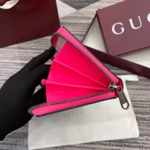 GG Monogram Zip Around Wallet With Print - RW14