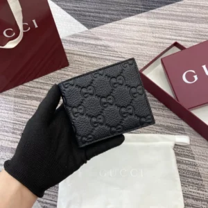 Gucci Imprint Bi-Fold Wallet - RW33