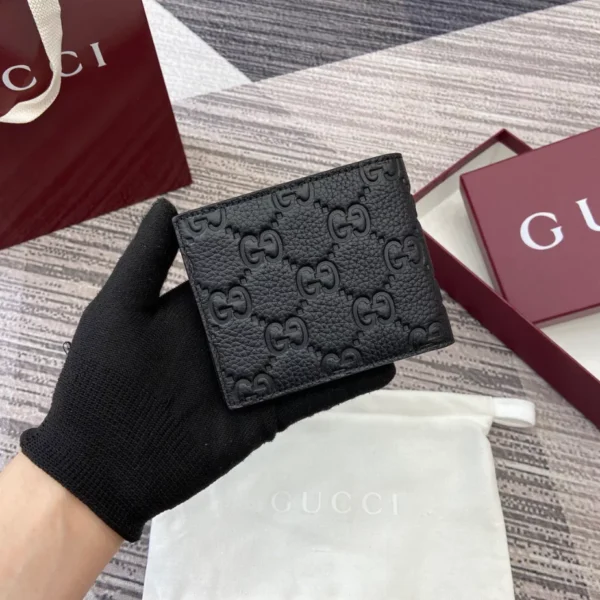 Gucci Imprint Bi-Fold Wallet - RW33