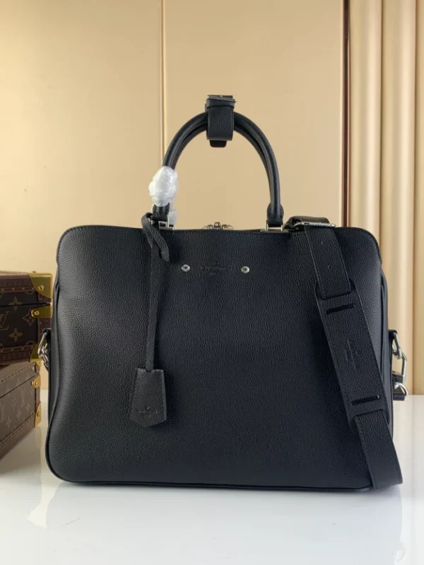 LV Armand Briefcase Bag in Black - RBV74