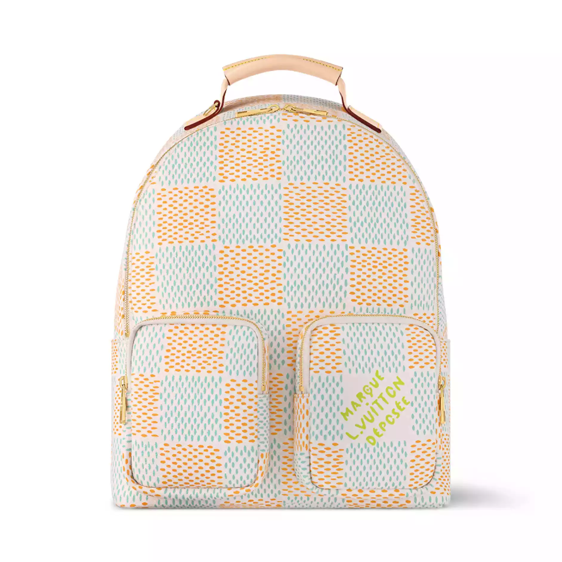 LV Backpack Multipocket White Damier Heritage Canvas N40735 - RBV92
