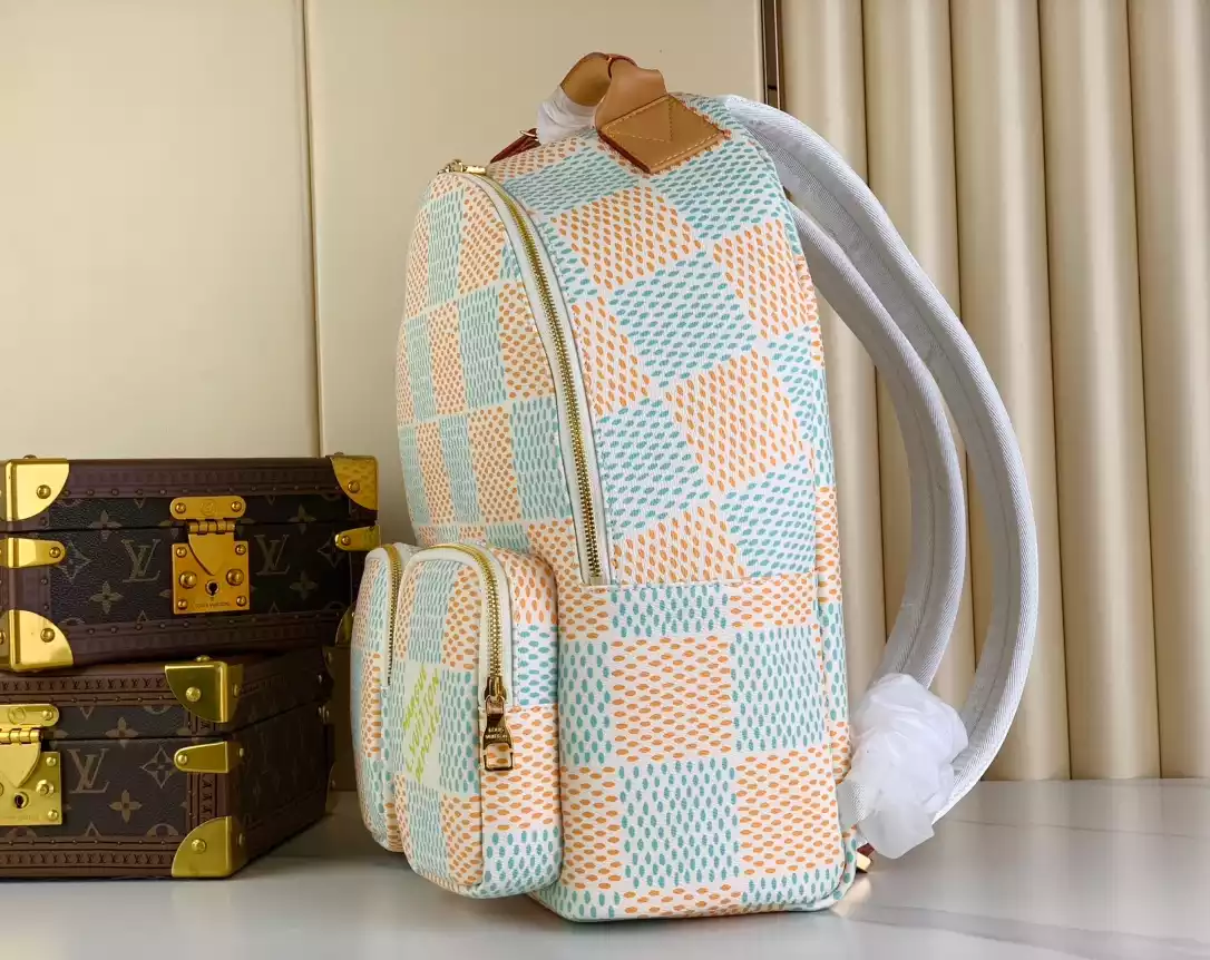LV Backpack Multipocket White Damier Heritage Canvas N40735 - RBV92