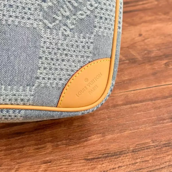 LV Chess Messenger Blue Damier Denim 3D Canvas N40706 - RBV102