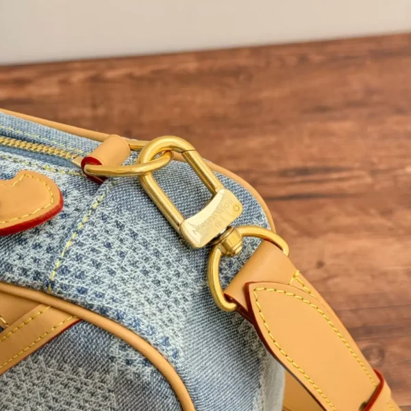 LV Chess Messenger Blue Damier Denim 3D Canvas N40706 - RBV102