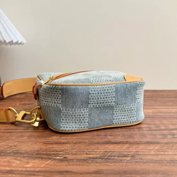 LV Chess Messenger Blue Damier Denim 3D Canvas N40706 - RBV102