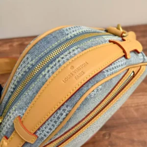 LV Chess Messenger Blue Damier Denim 3D Canvas N40706 - RBV102