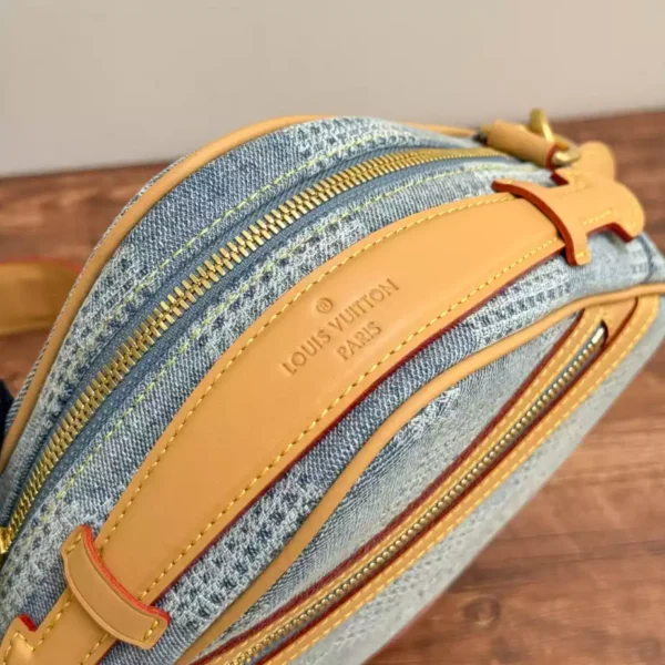 LV Chess Messenger Blue Damier Denim 3D Canvas N40706 - RBV102