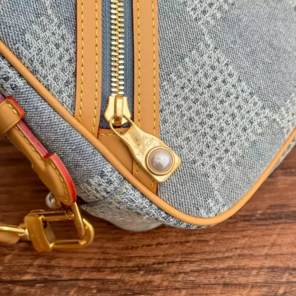 LV Chess Messenger Blue Damier Denim 3D Canvas N40706 - RBV102