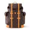 LV Christopher MM Backpack Brown Monogram Calf Leather M14038 - RBV100
