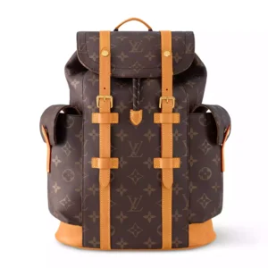 LV Christopher MM Backpack Brown Monogram Calf Leather M14038 - RBV100