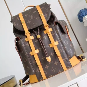 LV Christopher MM Backpack Brown Monogram Calf Leather M14038 - RBV100