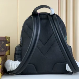 LV Comet Calf Leather Backpack in Black M22488 - RBV95