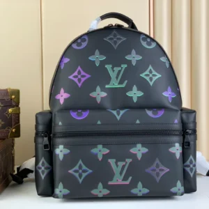 LV Comet Calf Leather Backpack in Black M22488 - RBV95