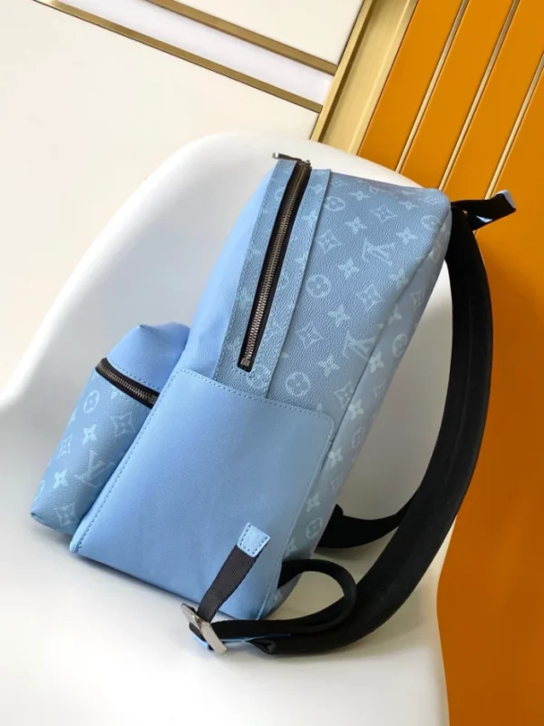 LV Discovery Backpack Pm Sky Blue Monogram Canvas M14072 - RBV78