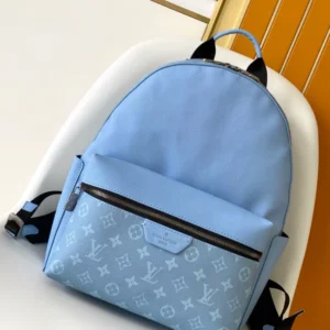 LV Discovery Backpack Pm Sky Blue Monogram Canvas M14072 - RBV78