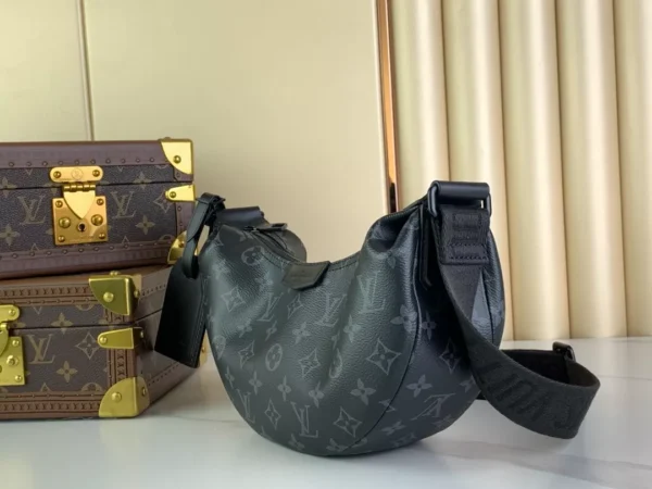 LV Hamac Bag PM Black Monogram Eclipse Canvas M47158 - RBV104