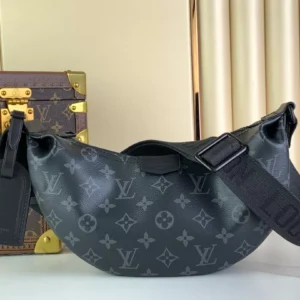 LV Hamac Bag PM Black Monogram Eclipse Canvas M47158 - RBV104