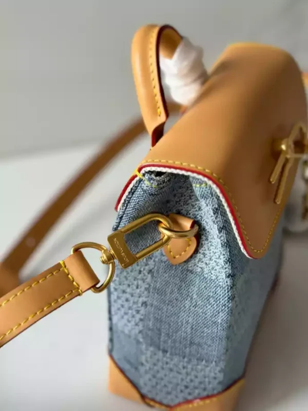 LV Nano Steamer Blue Damier Denim 3D N40751 - RBV101