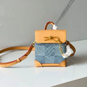 LV Nano Steamer Blue Damier Denim 3D N40751 - RBV101