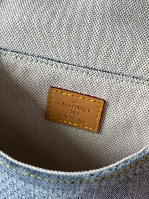 LV Nano Steamer Blue Damier Denim 3D N40751 - RBV101