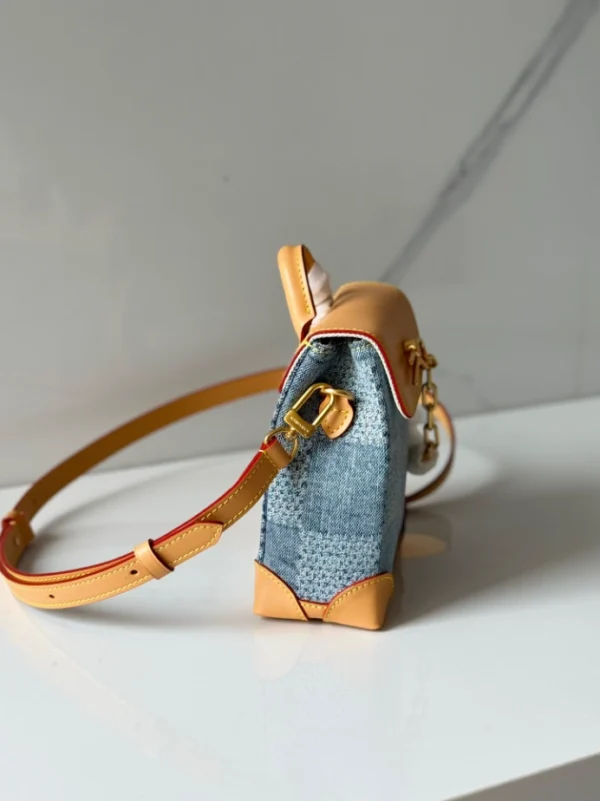 LV Nano Steamer Blue Damier Denim 3D N40751 - RBV101