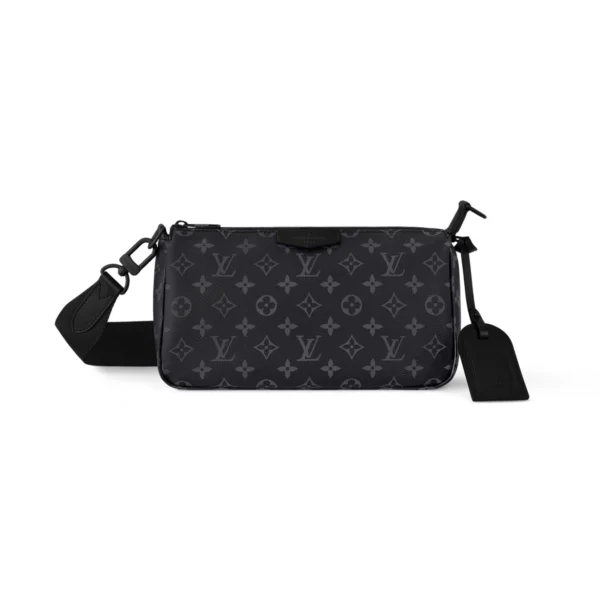 LV Pochette Accessoire XL Black Monogram Eclipse Canvas M11741 - RBV103