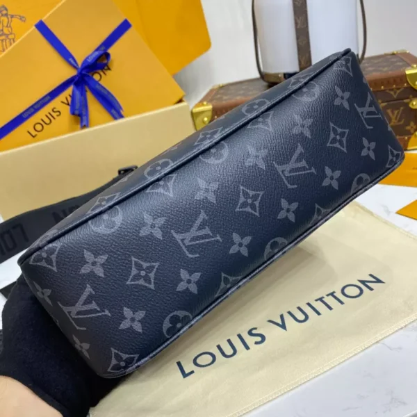 LV Pochette Accessoire XL Black Monogram Eclipse Canvas M11741 - RBV103
