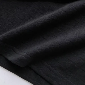 LV Embellished Damier Piqué T-Shirt in Black - LRT81