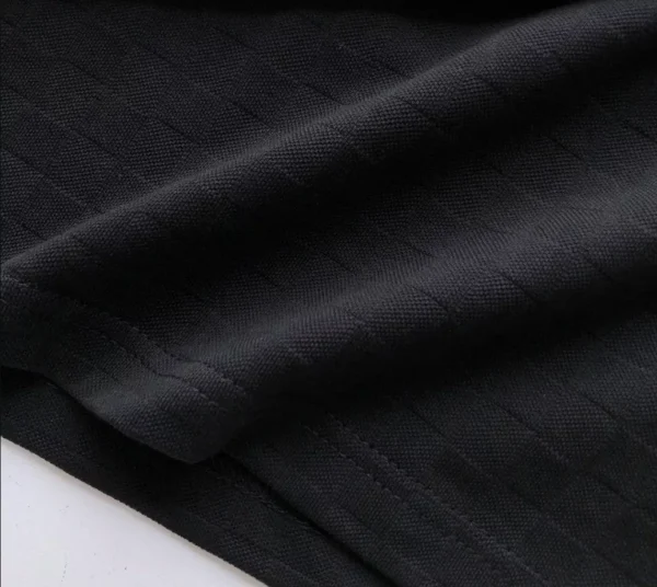 LV Embellished Damier Piqué T-Shirt in Black - LRT81
