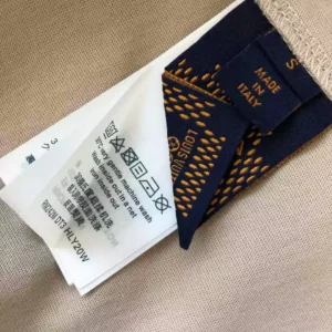 LV Embellished Graphic Cotton T-Shirt in Brown - LRT73