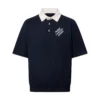 LV Embroidered Short-Sleeved Cotton Blend Polo Shirt - LRT105