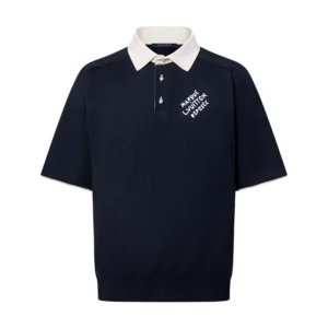 LV Embroidered Short-Sleeved Cotton Blend Polo Shirt - LRT105