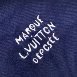 LV Embroidered Short-Sleeved Cotton Blend Polo Shirt - LRT105
