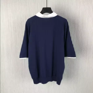 LV Embroidered Short-Sleeved Cotton Blend Polo Shirt - LRT105