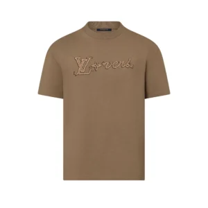 LV Embroidered Signature Cotton T-Shirt - LRT77