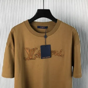 LV Embroidered Signature Cotton T-Shirt - LRT77