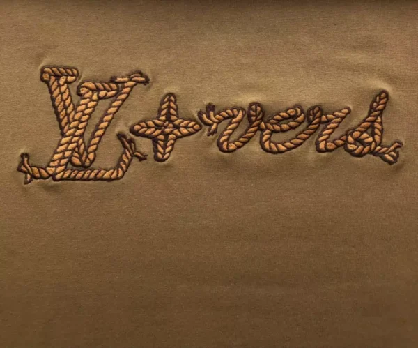 LV Embroidered Signature Cotton T-Shirt - LRT77