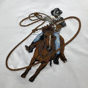 LV Graphic Embroidered Cotton T-Shirt - LRT76