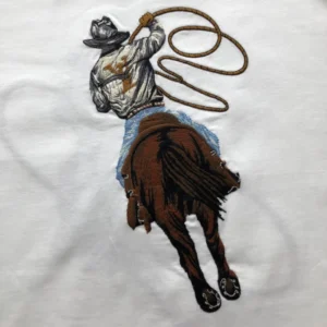 LV Graphic Embroidered Cotton T-Shirt - LRT76