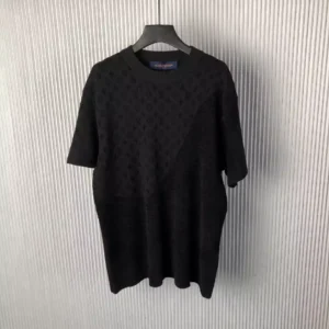LV Graphic Jacquard Short-Sleeved Crewneck - LRT103
