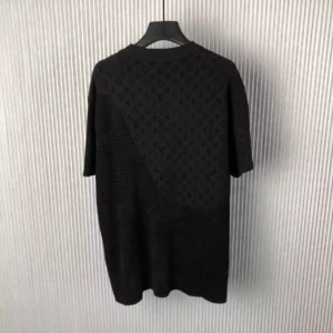 LV Graphic Jacquard Short-Sleeved Crewneck - LRT103
