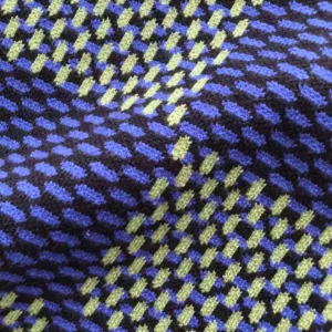 LV Jacquard Damier Short-Sleeved Cotton Crewneck - LRT79