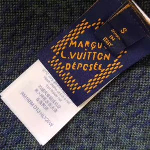 LV Jacquard Damier Short-Sleeved Cotton Crewneck - LRT79
